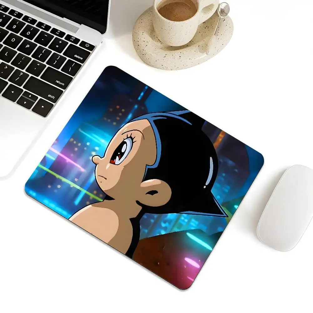 AS-TRO BOY Mousepad Small LockEdge Mouse Pad For Gamers Computer Desk Pad Rectangular Anti-slip Rubber