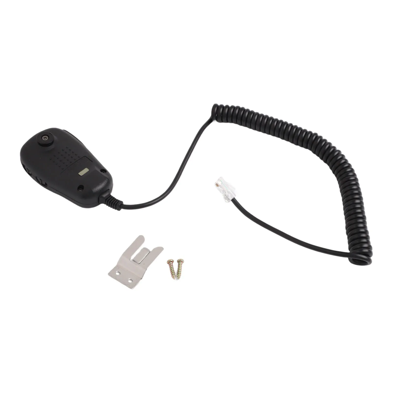 MH48A6J Microphone with Coiled Cable Compatible with For Yaesu FT7800R FT8800 FT8900R FT7900R FT1807 FT1907 for Mobile Radios