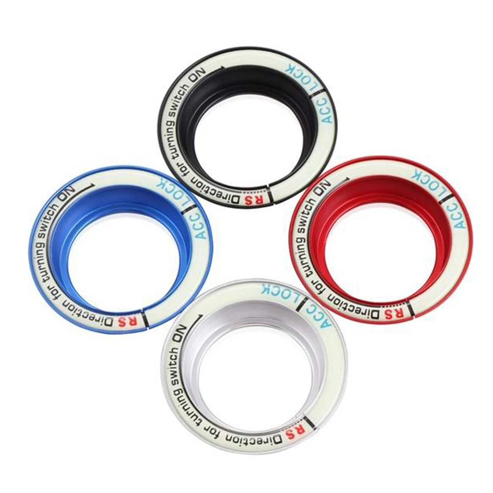 

Ignition Cover Luminous Ring Sticker Decorative Stickers Decal Key Hole