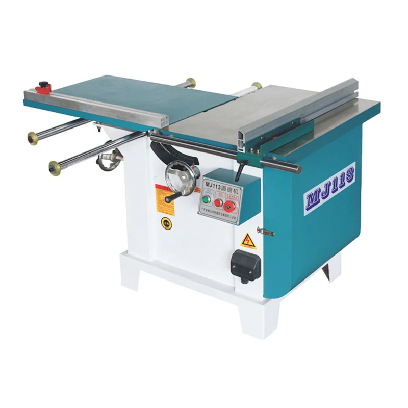 

Woodworking panel saw MJ113TB circular saw 45 degree 90 degree swing angle circular saw machine woodworking double track sliding