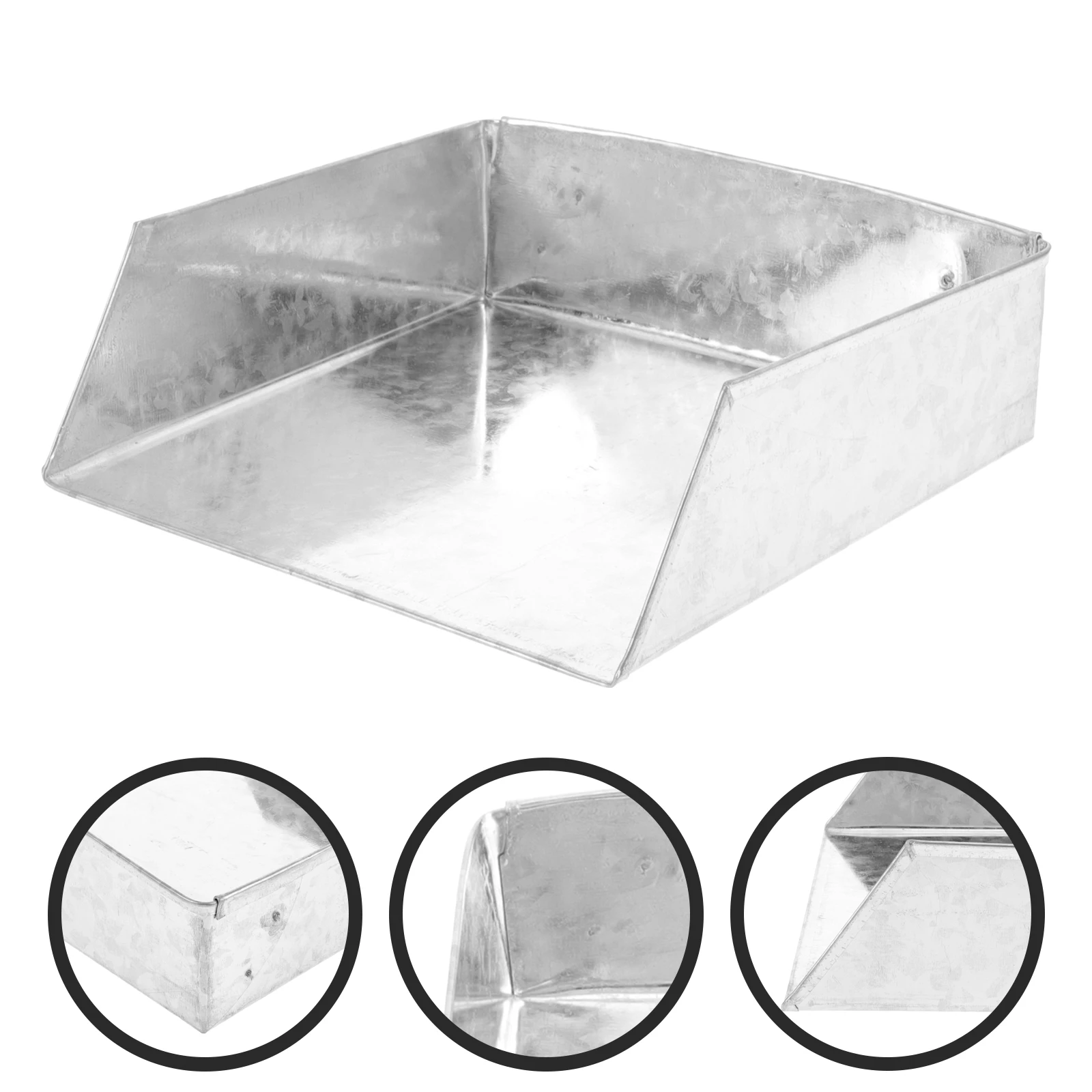 

Iron Downspout Rainwater Diverter Splash Block Durable Outdoor Metal Water Collection System For Shed Drainage Extension Rain