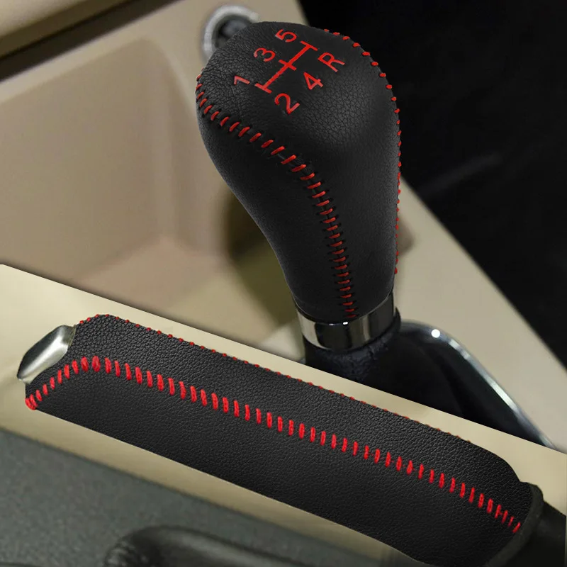 ZTE ليتل النمر الأقوياء Lord86Power LionC3 GX3Gear التحول المقبض غطاء ذراع السرعة واقية مقبض أغطية جلد شيفتر