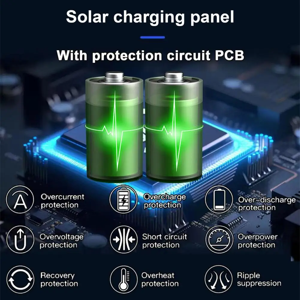 Weather-resistant Solar Panel Efficient Solar Panels for Arlo Pro 4 2 Pro 3 Cameras Lightweight Design Stable Power for Outdoor