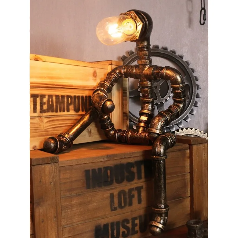 Retro industrial style loft creative punk lighting