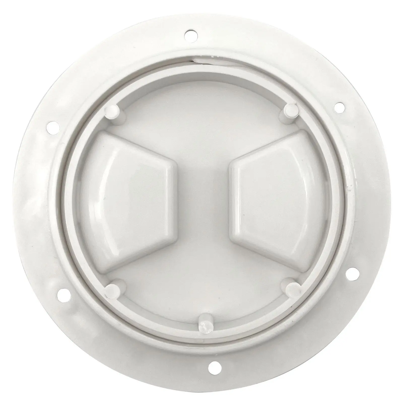 Marine Grade 5 Inch Nylon Deck Cover Plate for Boat For Hatch White or Black Color Weather Resistant Performance