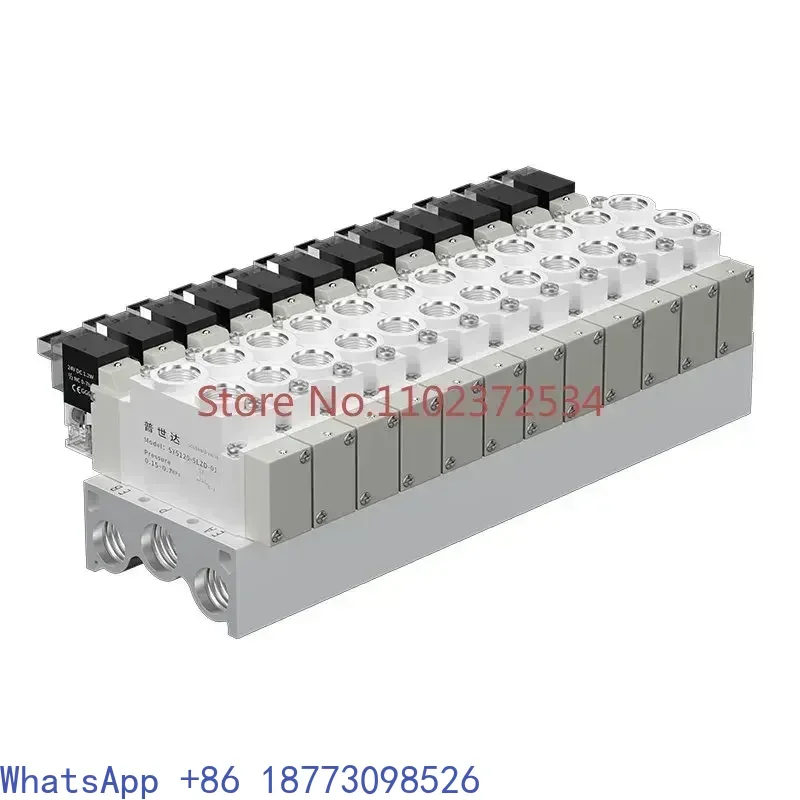 SY solenoid valve manifold 12/24/220V-3120/3220/3320/5120/5220M5-VF