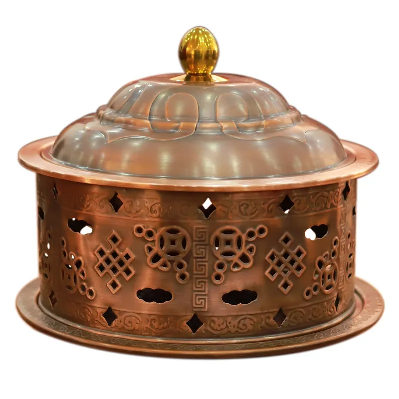 LMM special pot for cooking milk tea Mongolian food, pure copper pot for boiling milk tea risotto