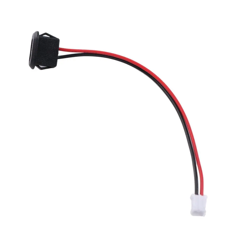 With Terminal Elliptical Car Fast Charging Jack Port 3A Black Type C Connector Jack White High Current USB Type C Connector Car