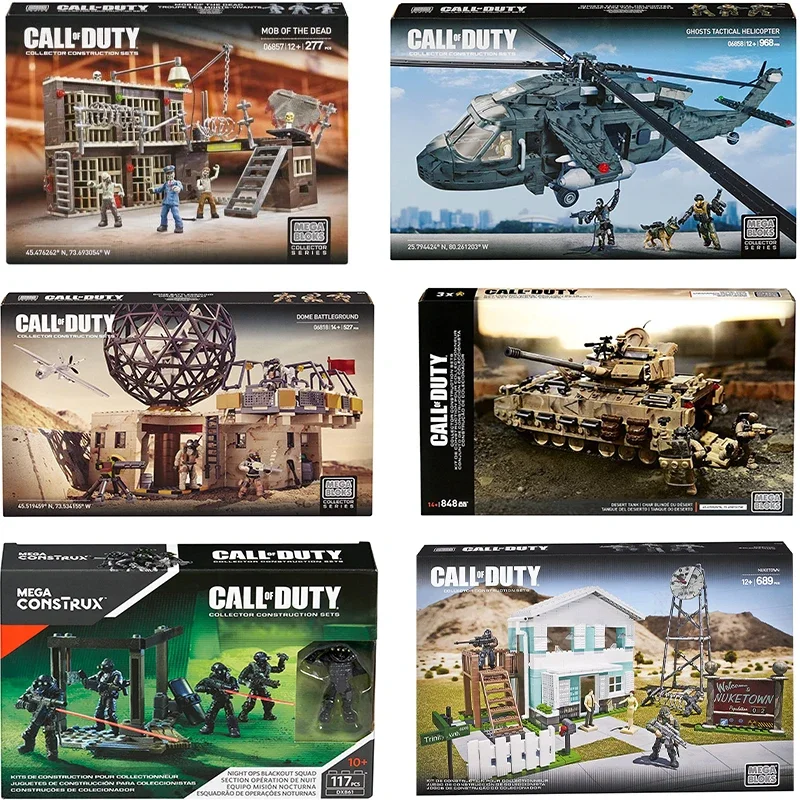 

Original Mega Construx Bloks Call of Duty Figure Sets Model Boys Toys Mini Army Action Figure Collection Kids Toys Birthday Gift