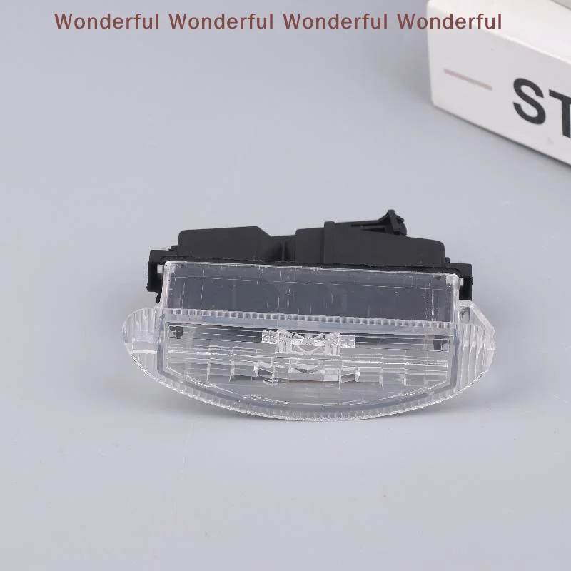 

Car License Number Plate Lamp Compatible with 7700410754 No Bulb Included Easy Installation for Vehicle Rear Lighting