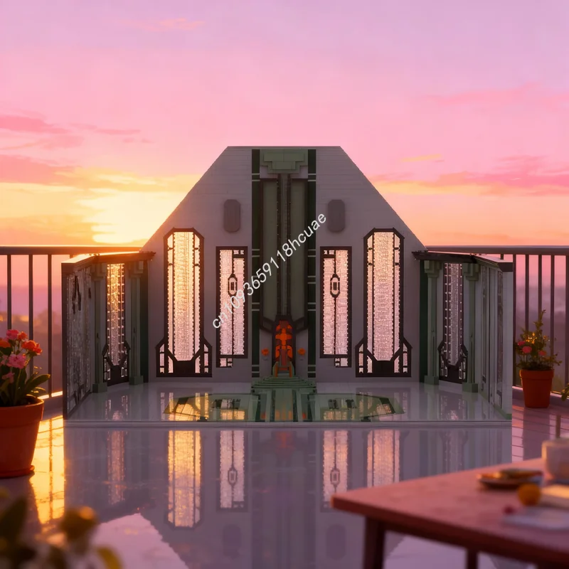 

5986 деталей MOC Star Battle UCS: Королевский Дворец Сандари (Мандалор) — Конструктор, Развивающая игрушка, Рождественский подарок