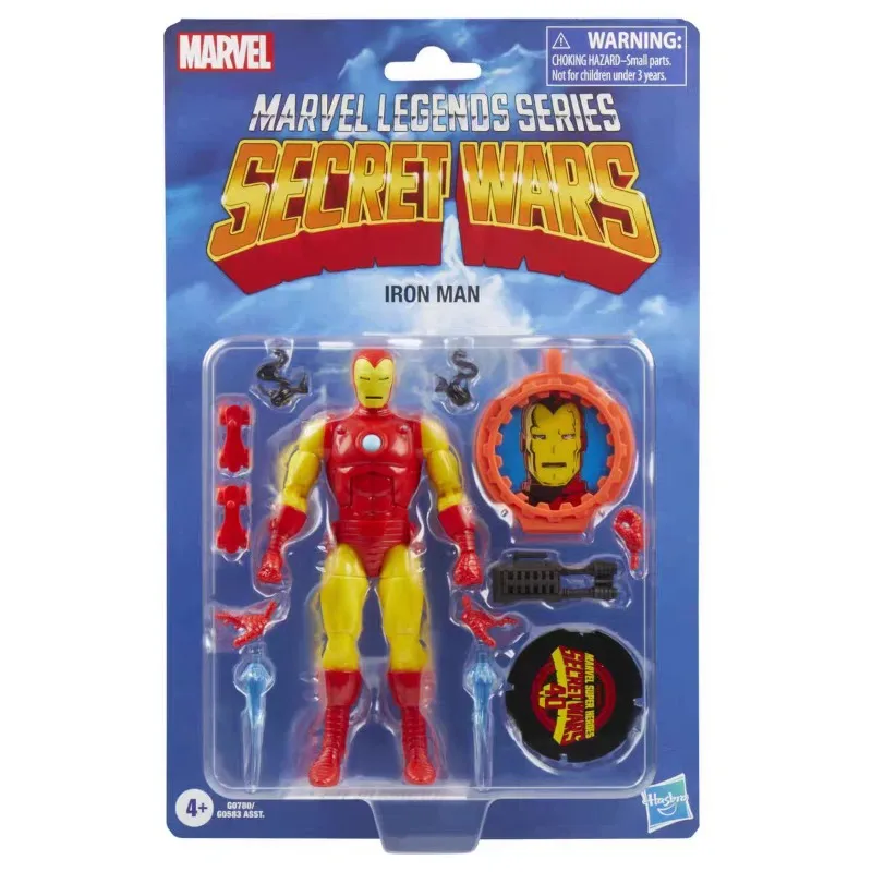

Оригинальная серия Hasbro Marvel Legends Secret Wars, Железный человек, аниме-фигурка, коллекция моделей игрушек