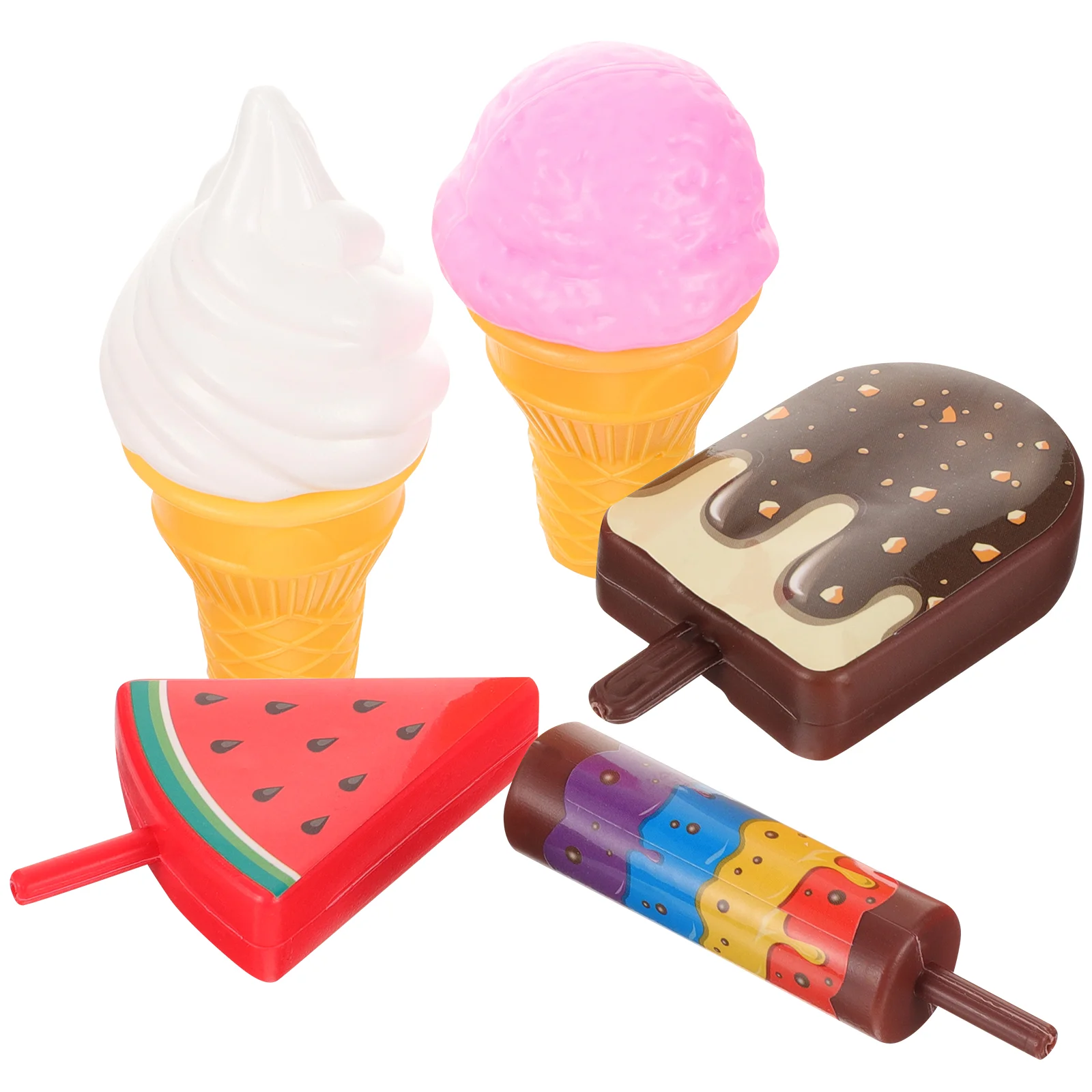 

Fake Ice Cream Play House Set Kitchen Playset for Boys Pretend Food Toddlers Toys