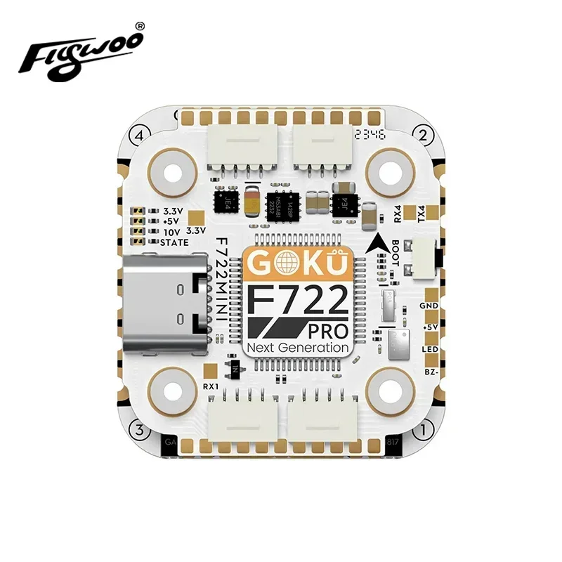 العلامة التجارية الجديدة GOKU F722 Pro Mini V2 45A 32Bit 128K 20X20 Stack