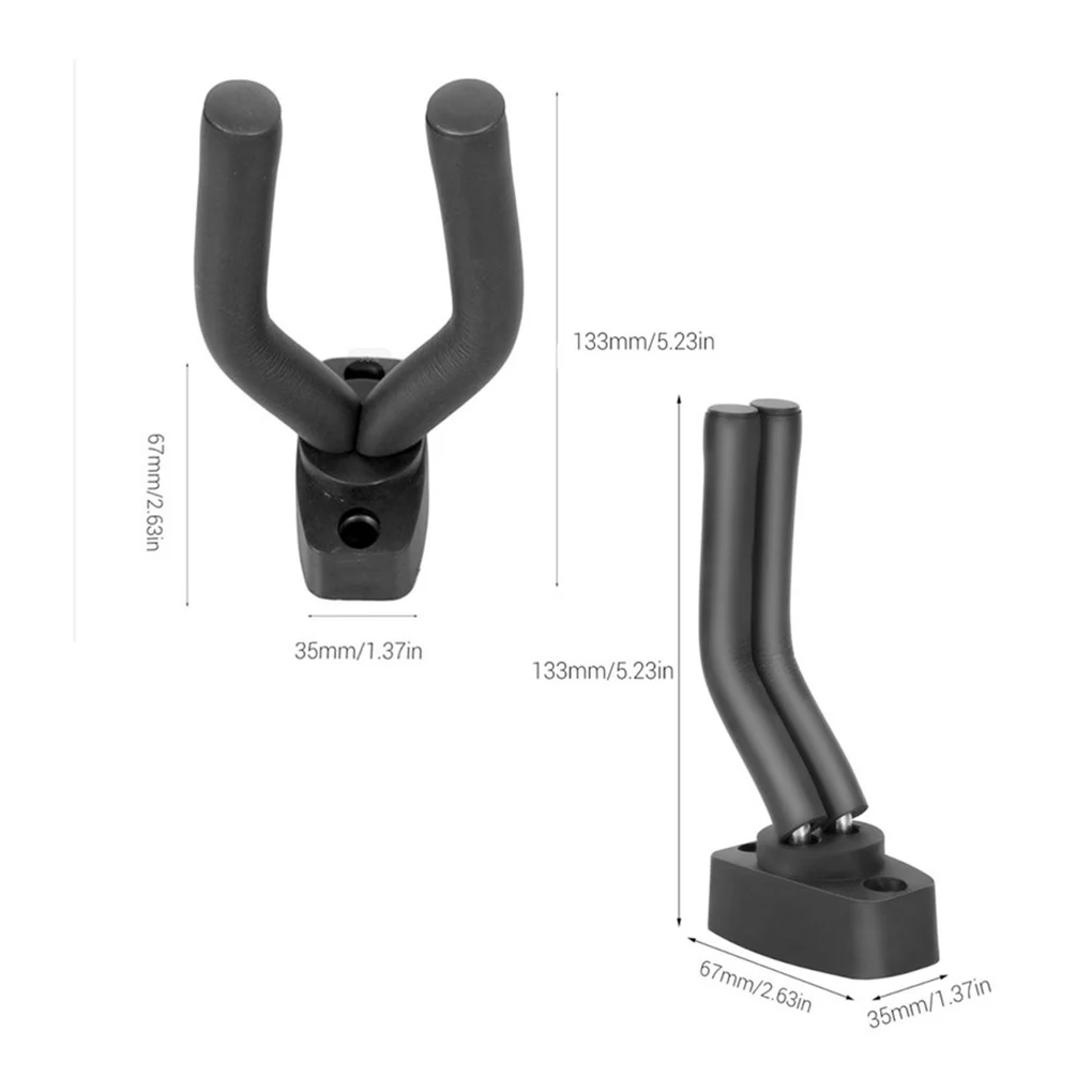 Держатель для акустической гитары металлический, настенное крепление, крючки на окуня, подставка для гостиной