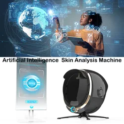 Kunstmatige Intelligentie Huid Analyze Hautanalysegerät Skin Diagnostic Machine Analyseur De Peau Gezicht Huid Analyzer Huidanalyse