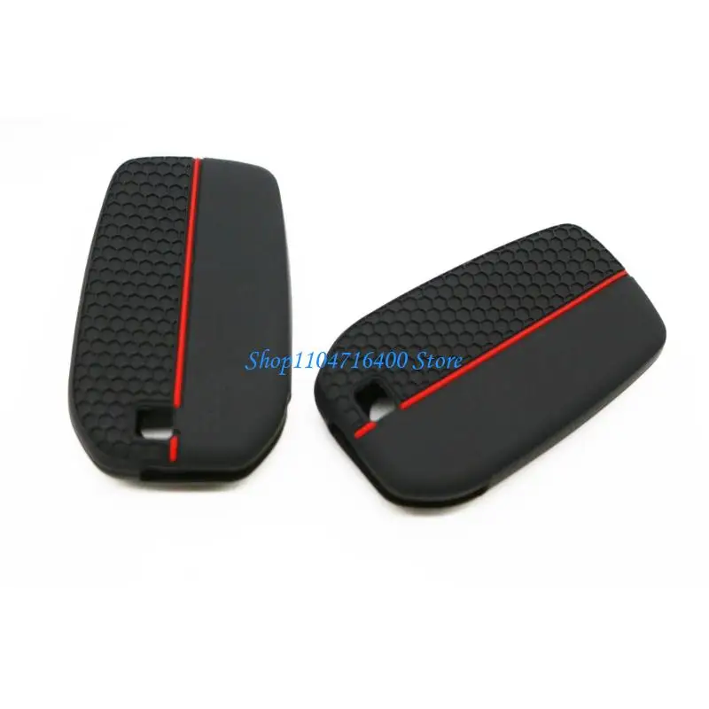 

y1gd Стильный прочный силиконовый ключ с защитой от обмана с 4 кнопками доступа и устойчивостью к атмосферным воздействиям