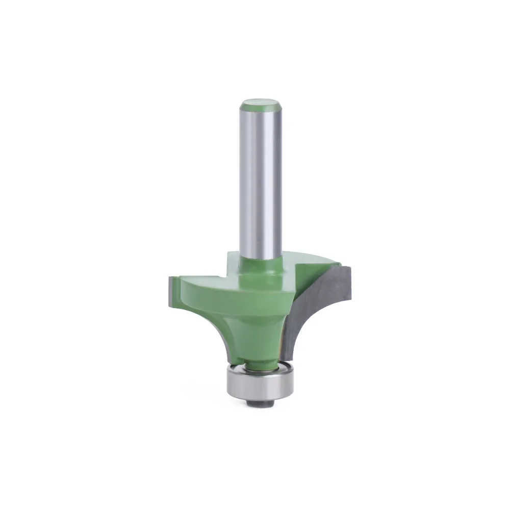 1PC 8mm round over Router Bit with Bearing Tungsten Carbide Milling Cutter for Woodworking Tool Corner MC02022