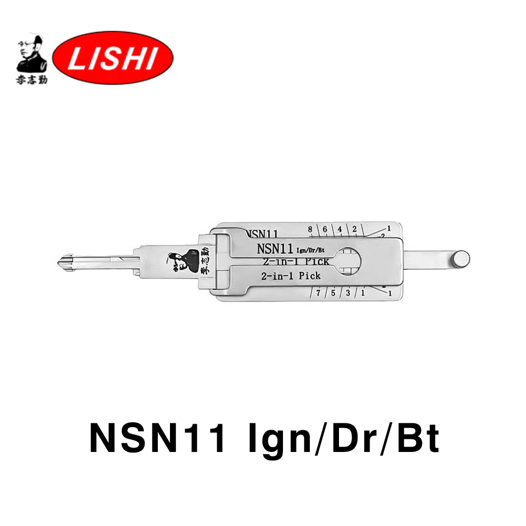 

lishi 2 in 1 tool NSN11 Ign/Dr/Bt