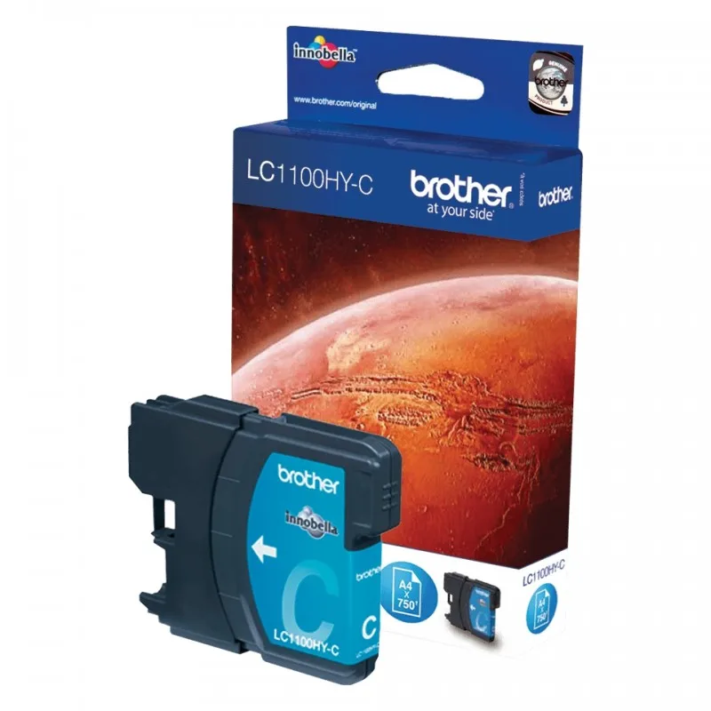 Brother LC1100XL Cyan Original ink cartridge-LC1100HYC LC1100HYC tintasycartuchos.com