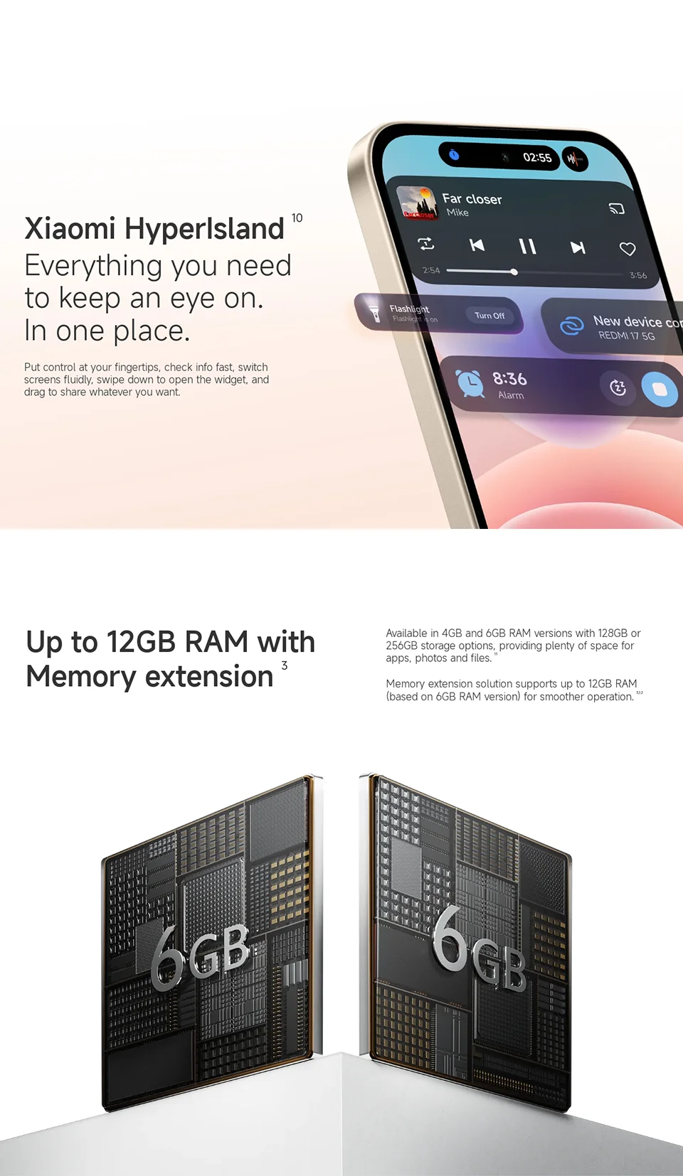 Redmi 17 5G Smartphone Global Version Snapdragon® 4 Gen 5 CPU 50MP Camera 7500mAh 45W Turbo Charging NFC 6.9" Display 120Hz
