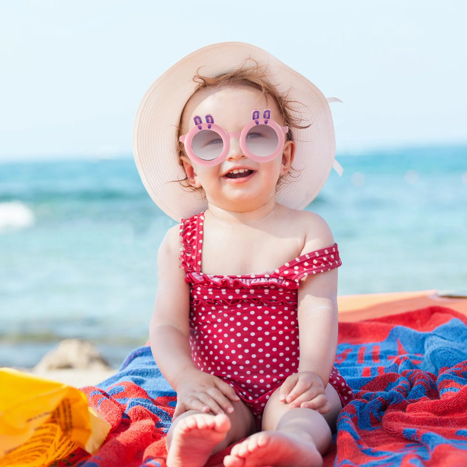 

Cute Bunny Sunglasses Uv Protection Beach Pool Summer Party Sunglasses for Glasses for