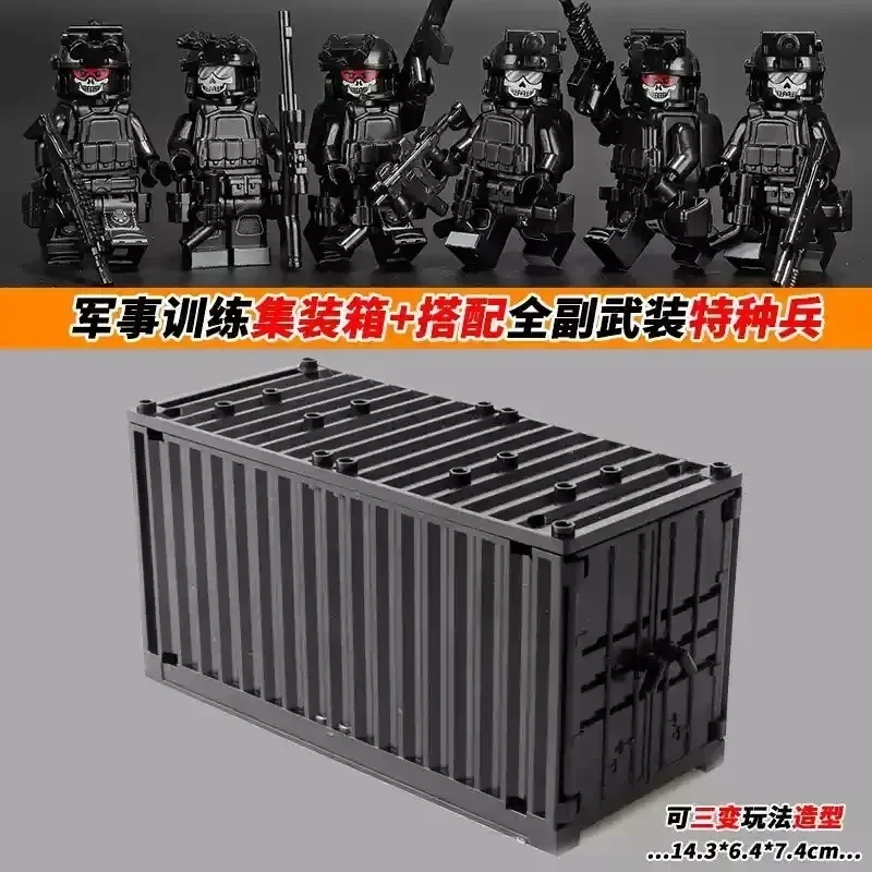 Neue Bausteine ​​Veyron Special Police Delta Special Forces Kinderspielzeug Mini-Humanoid-Puppe Weihnachtsgeburtstagsgeschenk – Detail 10