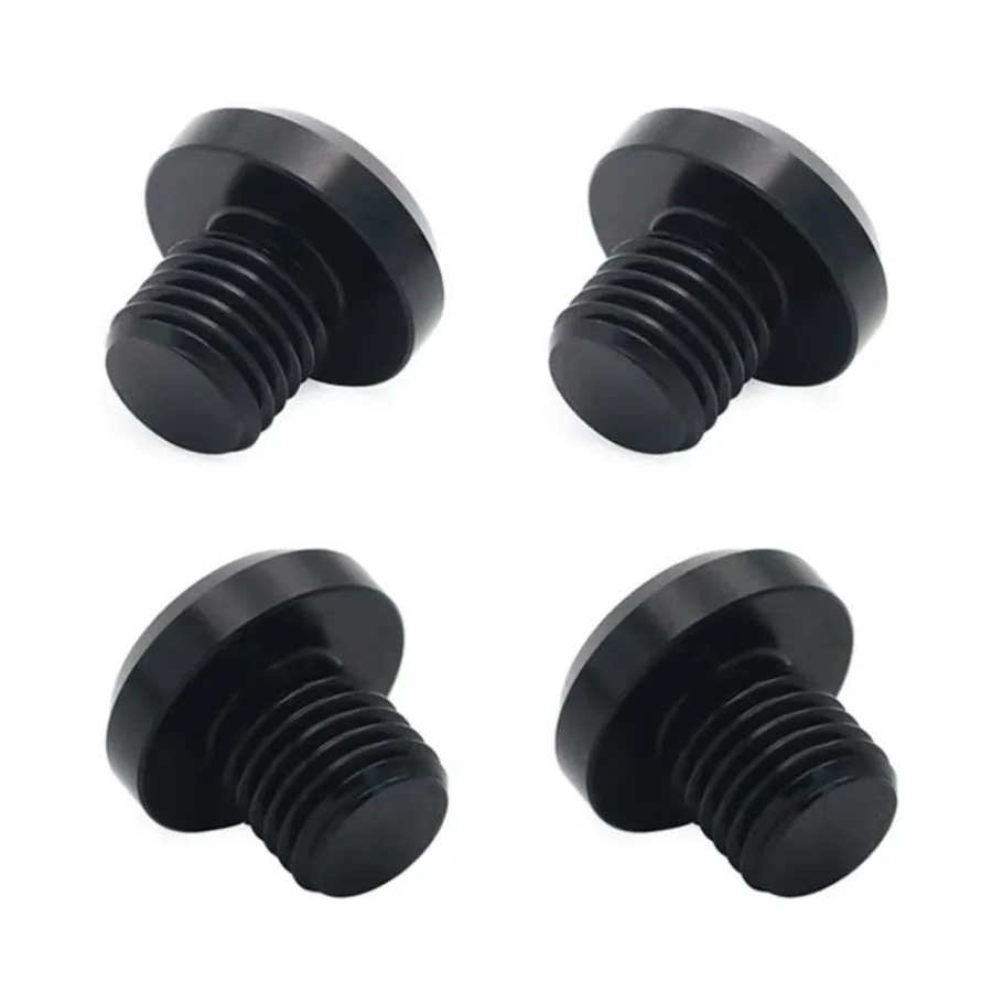 Motocycle Mirror Hole Plug Screw Bolts Covers Caps For Honda Fit for Yamaha For Kawasaki 125 250 350 450 500 530 250R/X 4PC