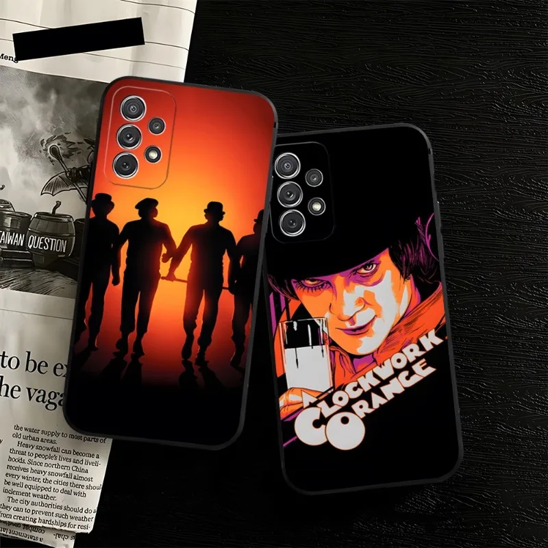 A Clockwork Orange Film Phone Case For Samsung A34 A24 A54 A14 A23 A33 A13 A21 A71 A31 A22 A53 A52 A73 A32 A50 A20 A40 Coque