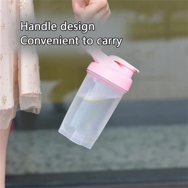 300ml Water Bottle For Drink Plastic Leak Proof Sports Bottles Protein Shaker Water Bottle Mixing Cup Kitchen Drinkware