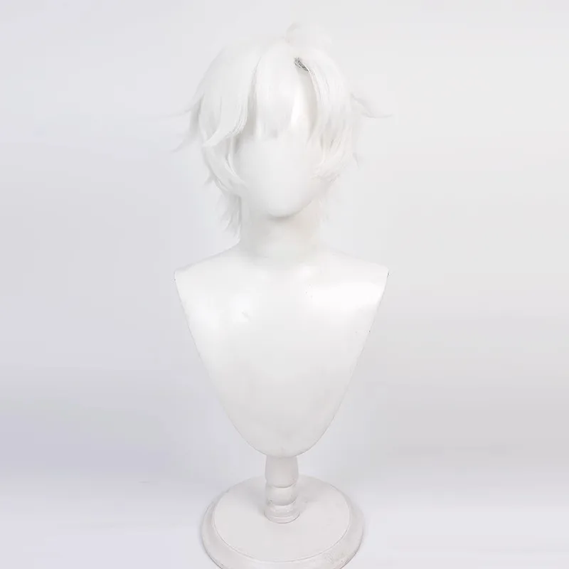 Calabi-Yau Letter cosplay wig white spiky teased roots Halloween gift