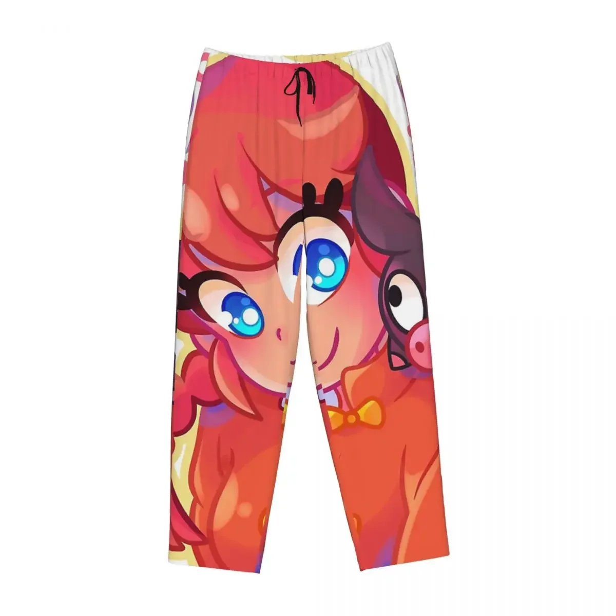 

Custom Ranma Saotome Pig Girls Women Pajama Pants Lounge Sleep Sleepwear Bottoms with Pockets
