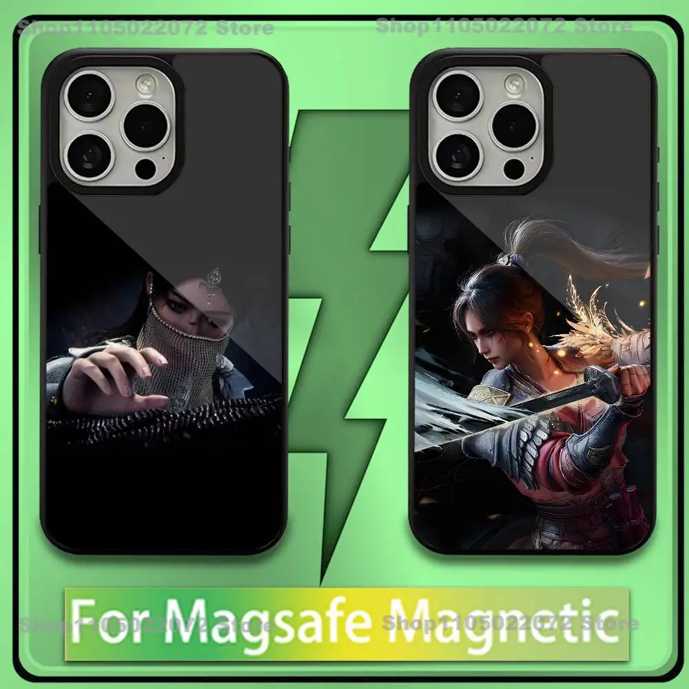 

Wuchang Fallen Feathers Phone Case For iPhone 16,15,14,13,12,11,Plus,Pro,Max,Mini Soft Magesafe Magnetic Wireless Charge