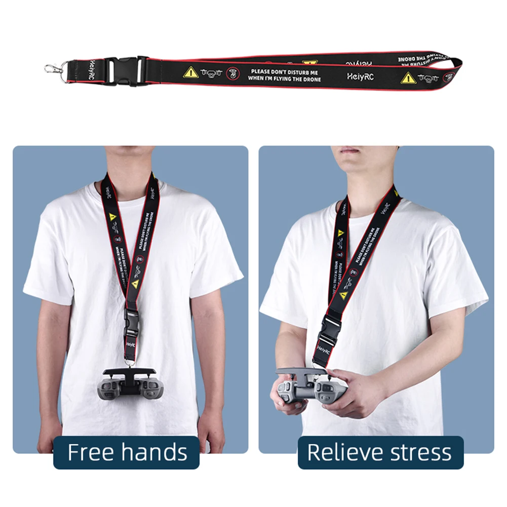 Remote Control Neck Lanyard For DJI FPV Remote Control 2 Phantom 3 /4 Series Neck Strap Hanging Straps Belt Drone Accessories