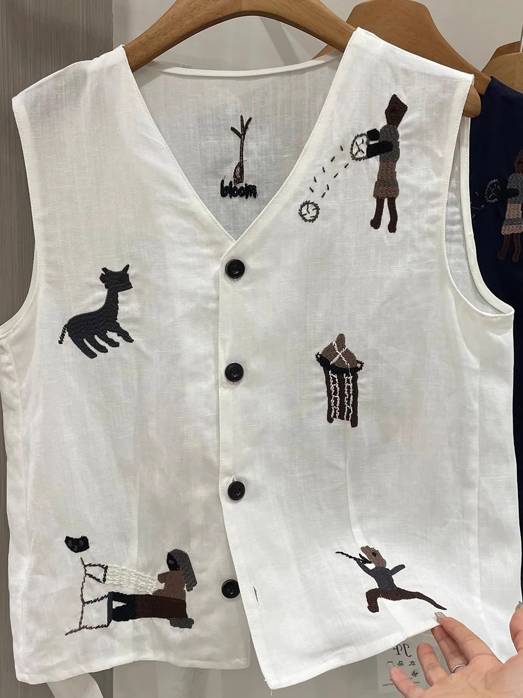 

Summer Outerwear ort V-Ne Open Cardigan Slim Fit Svel Vest Thin Sle Faionable Women's Cotton Linen Blend Top