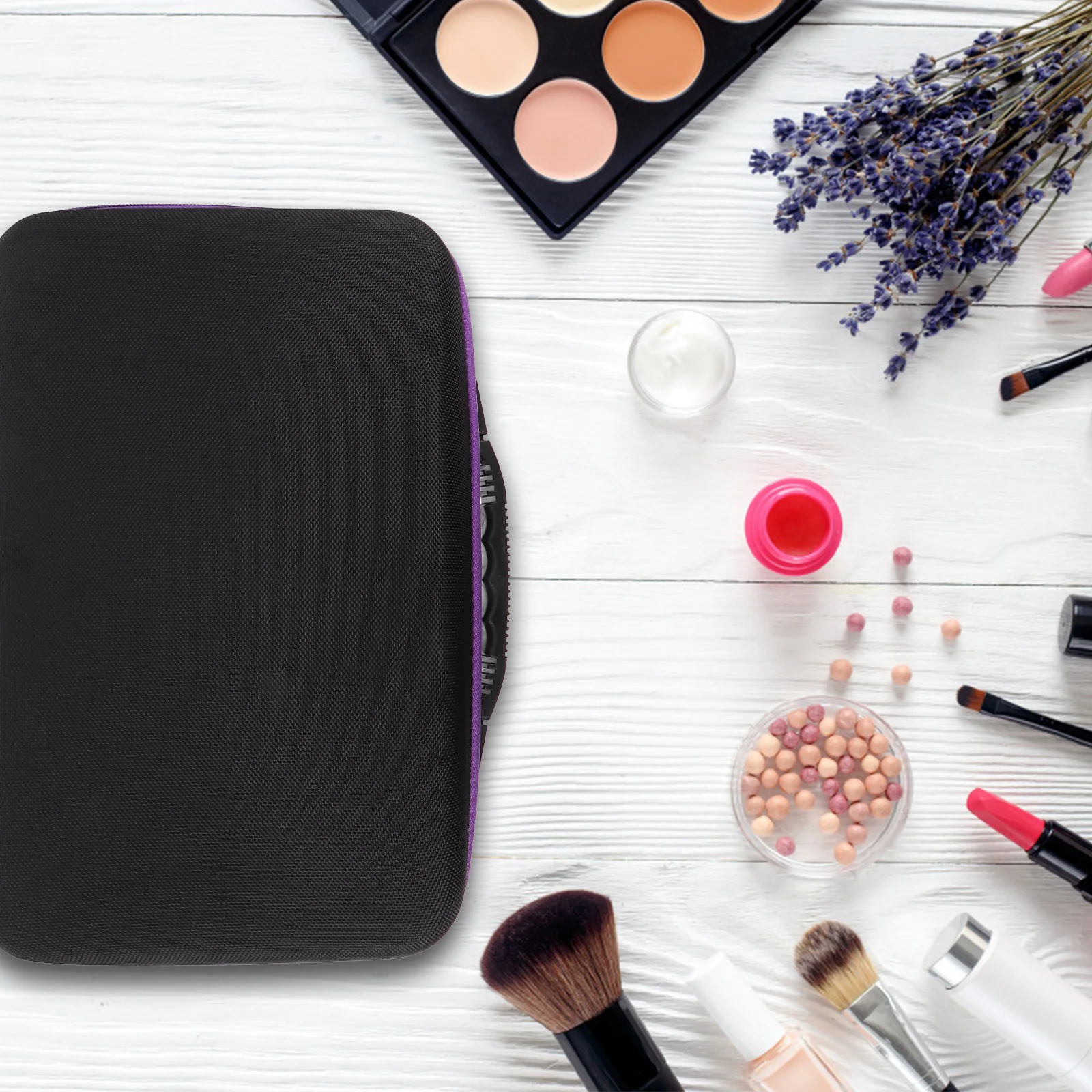 

Essential Oil Storage Bag Compact Travel Pouch Organizer Portable Lightweight Holder Dustproof Cushion Design Gift For