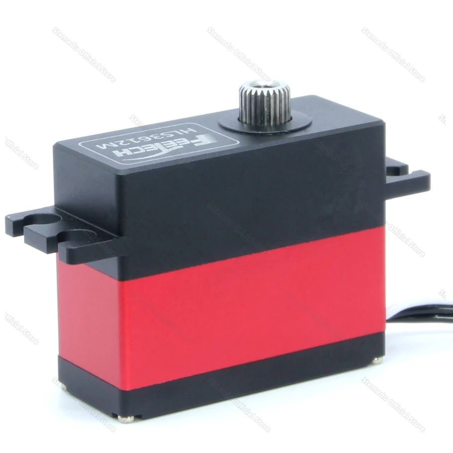 Feetech HLS3612-C001 7.4V 12kg TTL Metal Case Colreless Motor Force Control Single Shaft Servo for Humanoid Robot Arrm Clamp