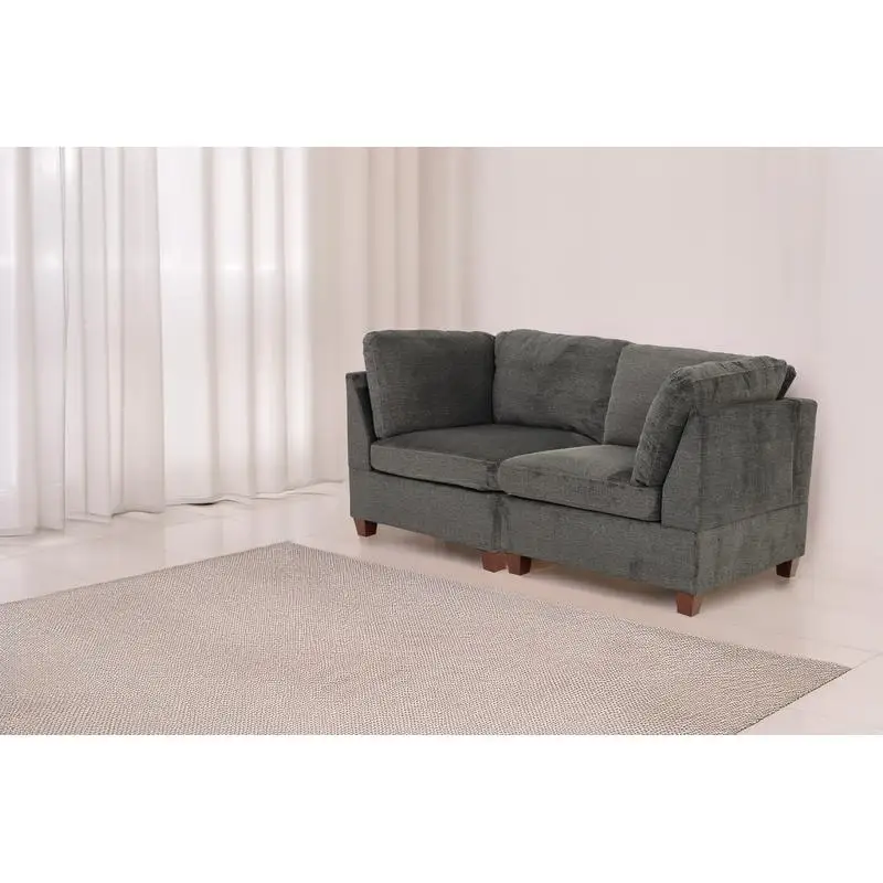 Graues modulares Set – 2-teilig