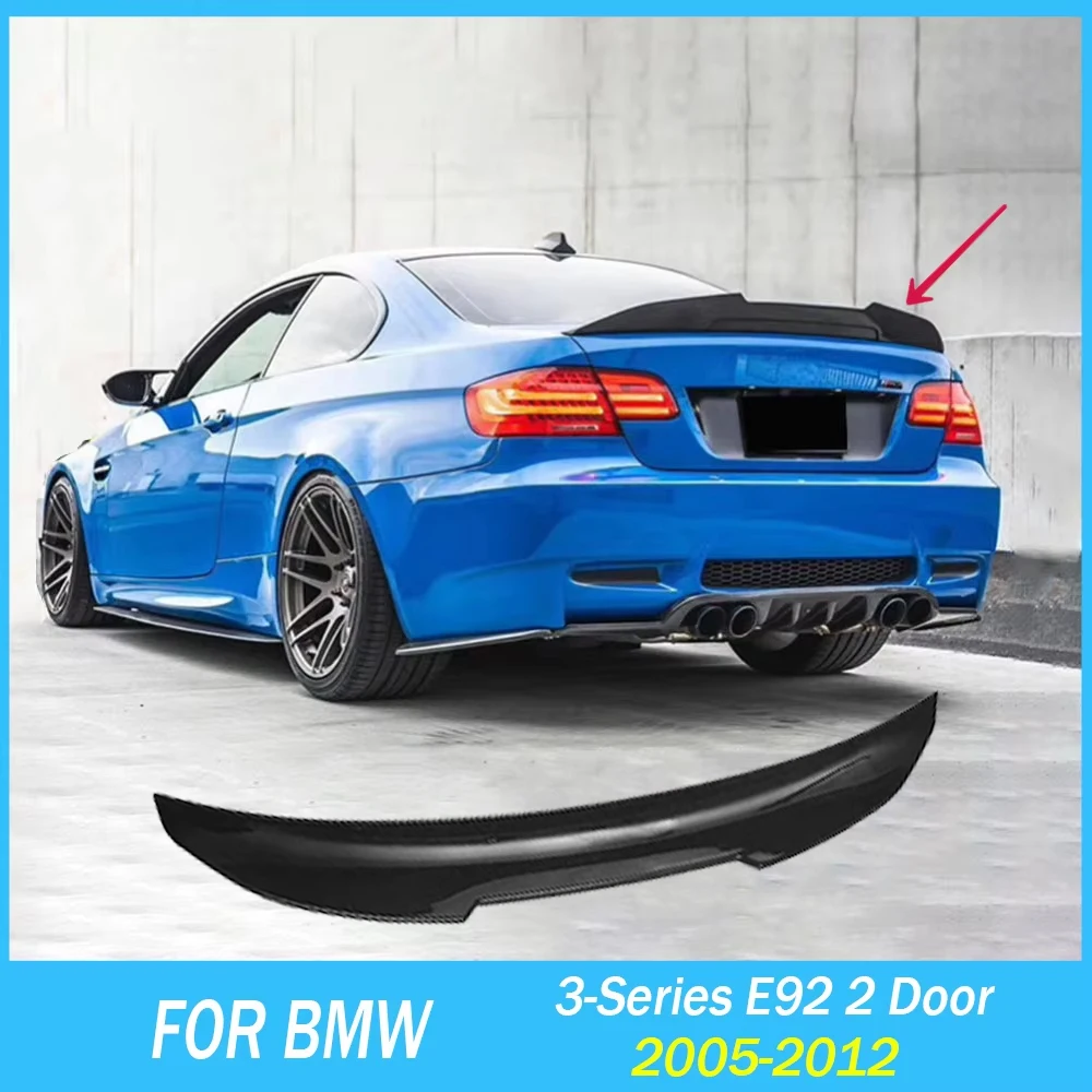 

PSM Style Rear Trunk Lid Car Rear Wing Duck Tail Lip Spoiler For BMW 3-Series E92 2005-2012 2 Door Car Accessories