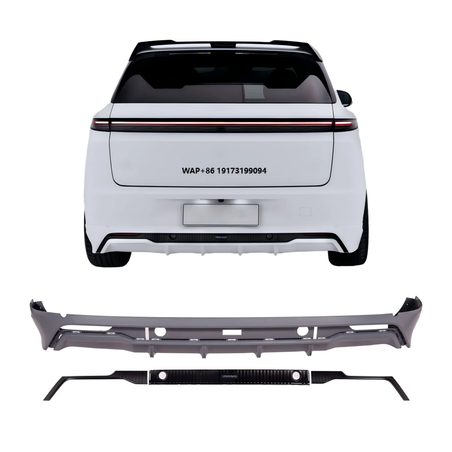 

Оптовая продажа с завода: Задний спойлер для Li Auto L7, высококачественный глянцевый черный задний бампер, обвес, автомобильные аксессуары, автозапчасти для тюнинга