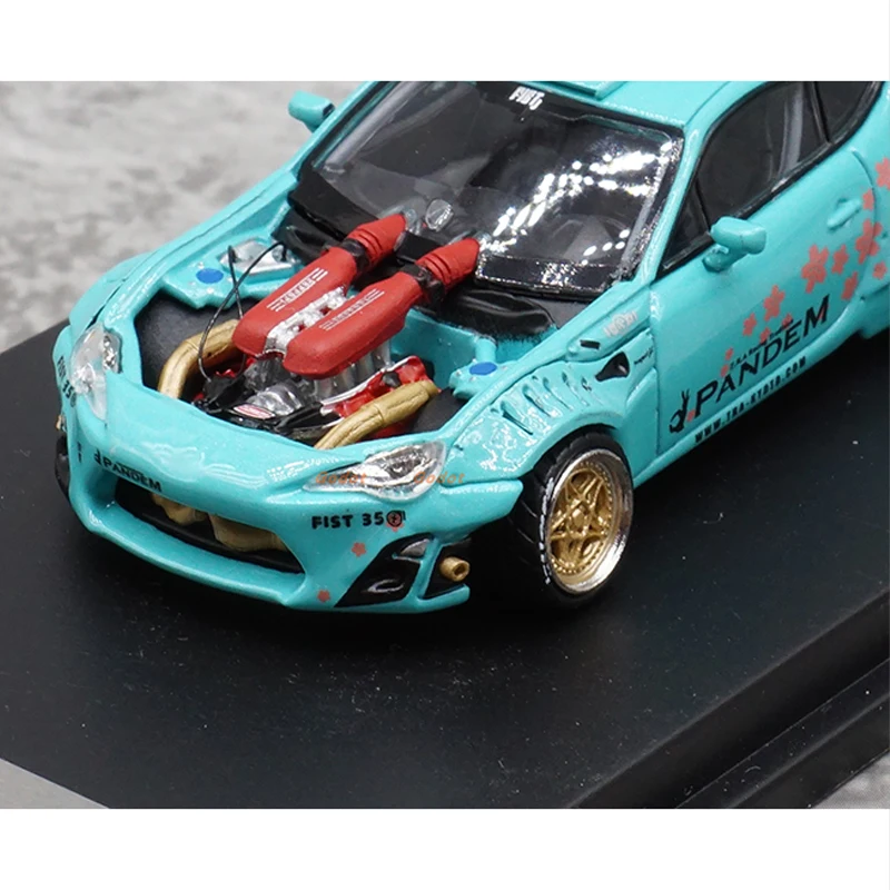 Dcm 1:64 Scale Diecast Alloy 4586 GT Sports Car Ae86 Toys Cars Model Blue Classics Adult Nostalgia Souvenir Gifts Static Display