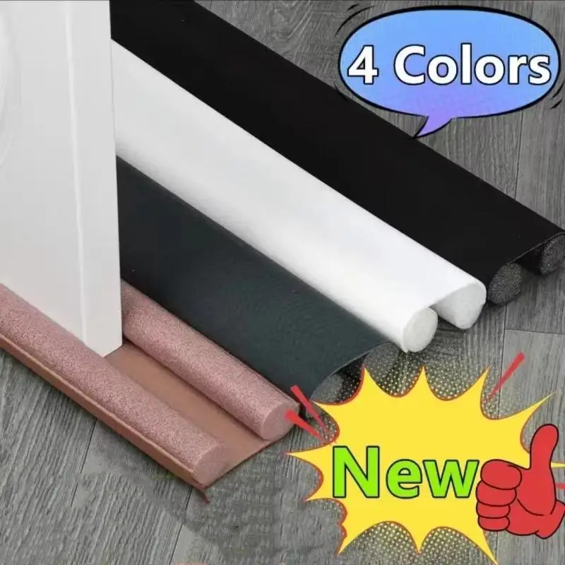 1 Pack Flexible Under Door Draft Stopper Bottom Seal Strip Anti Cold  Blocker Thicker Sealing Strip