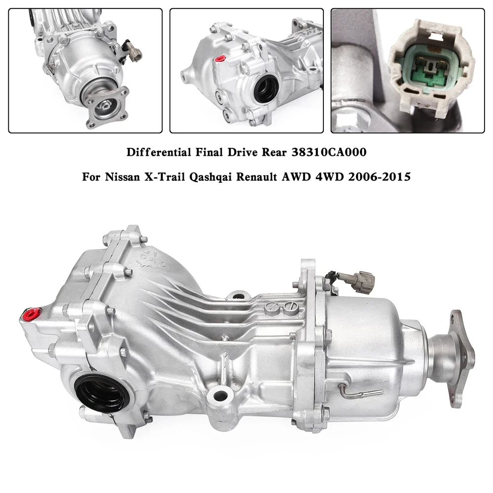 OEM Rear Axle Differential Carrier Assembly AWD 5.173 Ratio Final Drive for Nissan Rogue 2008-2014 38310-CA000 38300-JD610