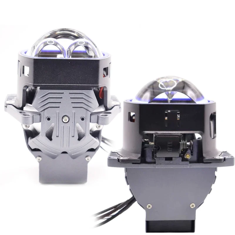 2026 Car Accessories Square Lens Bi LED Projector 3.0 Inch Direct Illuminating Led Automotive Headlight 75W 8000lm For Lexus For