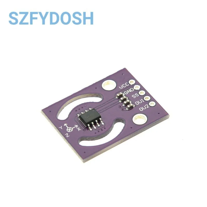MCU-93 MLX90333 3D Handle Joystick Sensor Module Absolute Position SPI Interface For Arduino