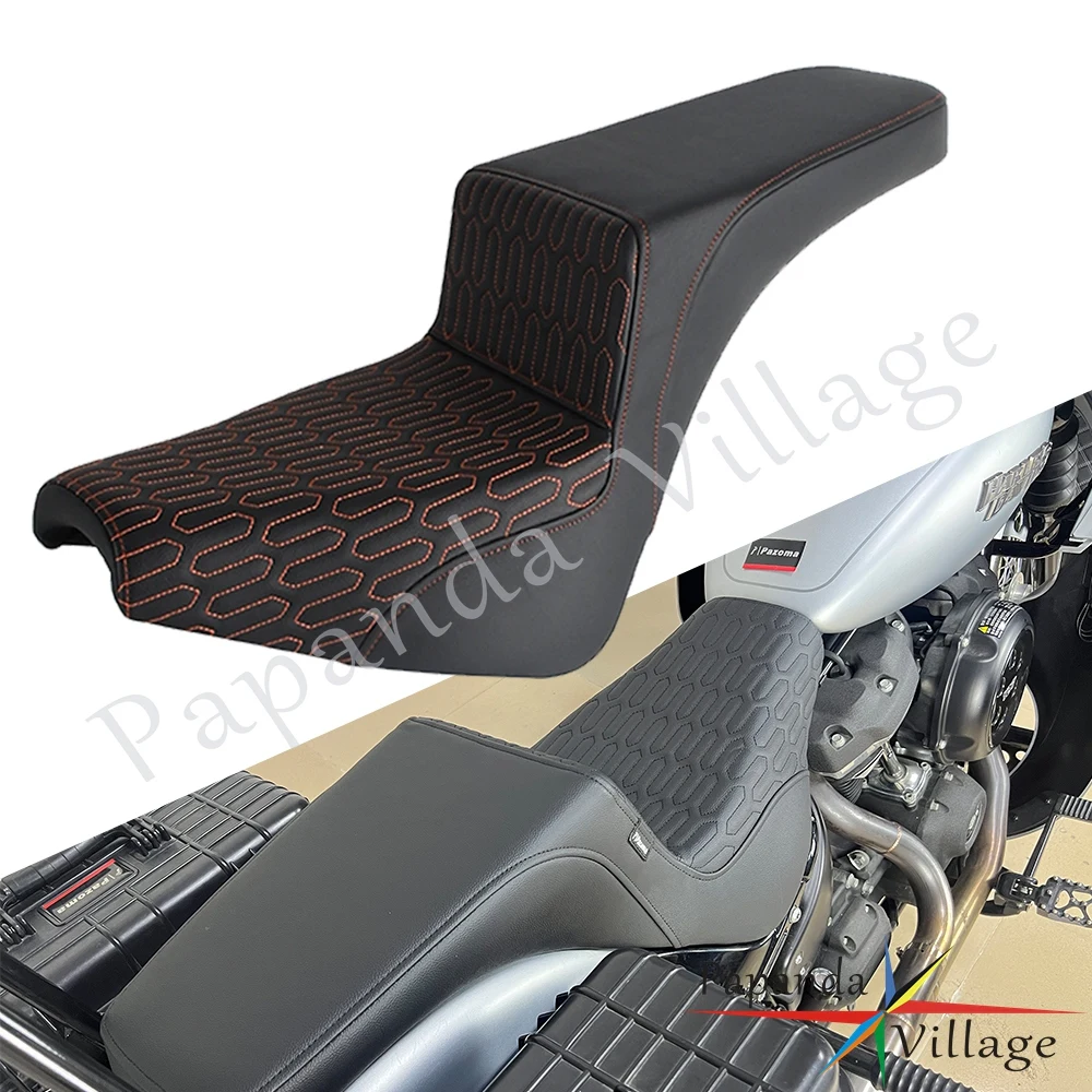 For Harley Softail 2-UP Seat Motorcycle Seat Covers For Softail Street Bob Slim FLSL Deluxe Heritage Classic Moto Seat Cushion