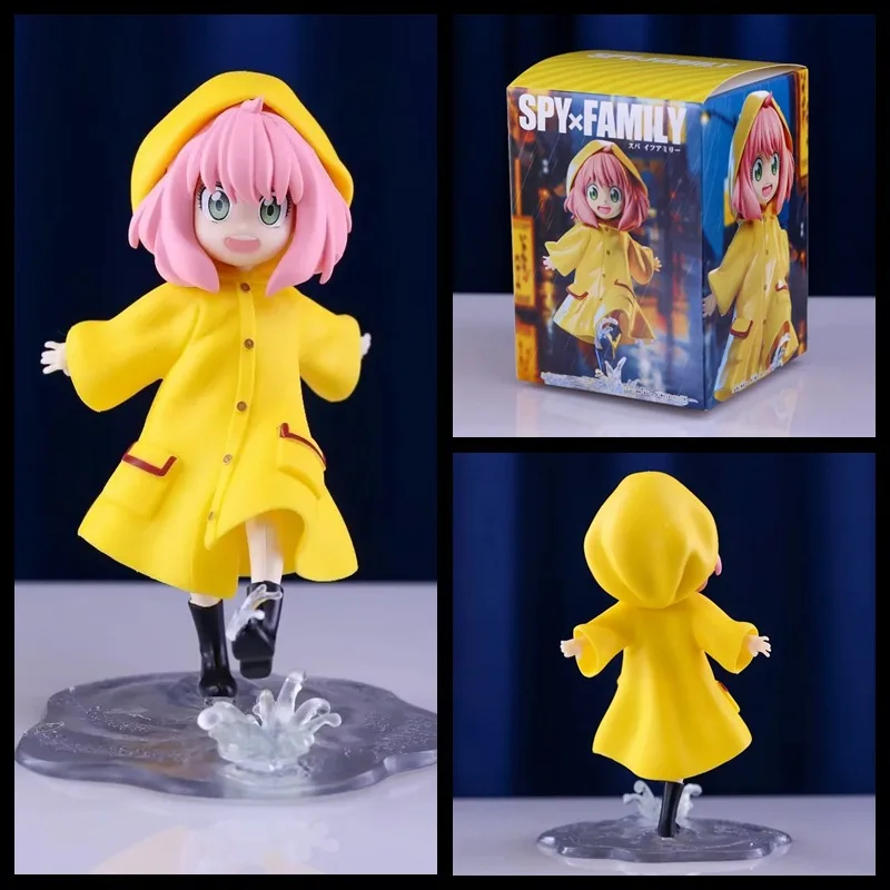معطف واق من المطر أنيا فوجي أنيمي جاسوس بلاي هاوس سلسلة، لطيف نموذج لجسم فتاة هدية