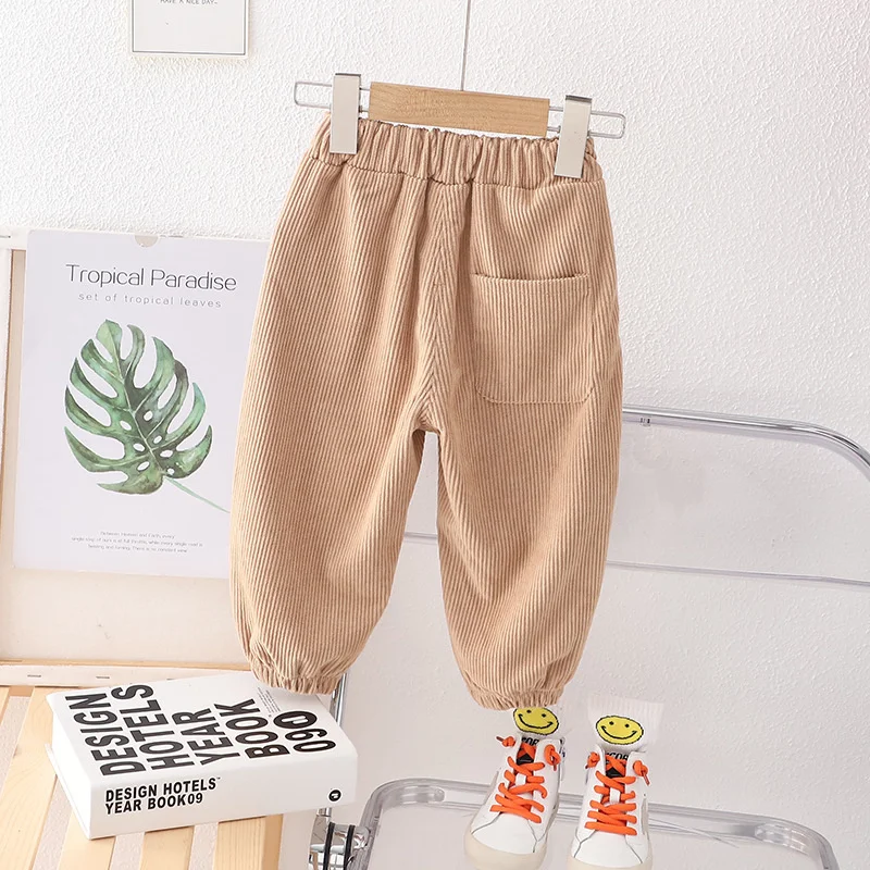 New Spring Autumn Baby Girls Clothes Children Boys Fashion Pants Toddler Casual Cotton Costume Kids Trousers Infant Sportswear