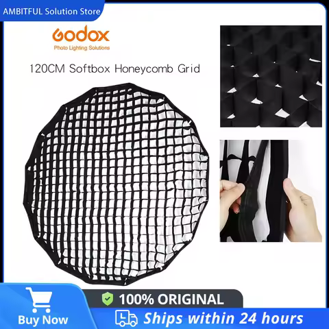 AMBITFUL for Portable P120L P120H AMBITFUL P120 120cm Deep Parabolic Softbox Honeycomb Grid