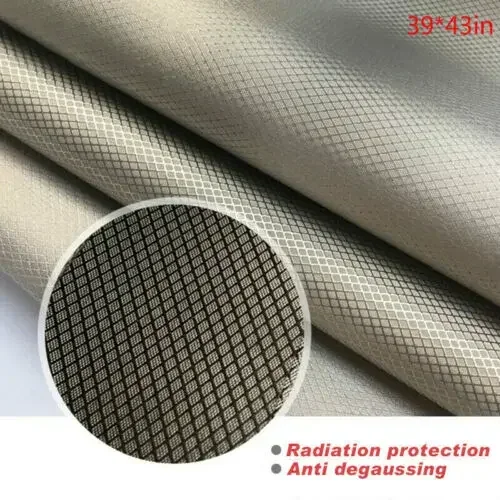 

1/2/5m Anti Radiation EMF Shielding Fabric Grade EMR Block Protection Faraday fabric Copper/Nickel EMF Protection New Cloth